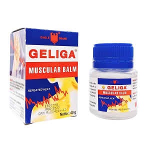 Dầu Cù Là Lửa Geliga Muscular Balm Eagle Brand Hộp 40gram