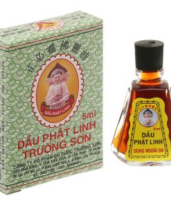 Dầu phật Linh trị cảm cúm, sổ mũi, nghẹt mũi, chóng mặt, say tàu xe (chai 5ml)