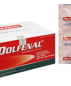 Thuốc Dolfenal United giảm đau bụng kinh, đau răng, đau do chấn thương (25 vỉ x 4 viên)