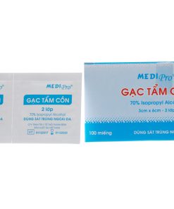 Gạc Medi Pro hộp 100 miếng (3cm x 6cm)