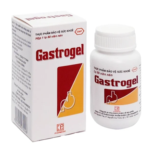 Gastrogel Pharmedic 80 viên – Hỗ trợ viêm loét dạ dày, tá tràng