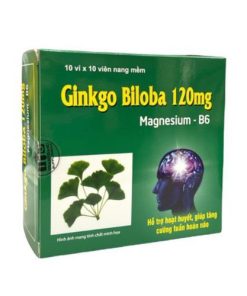 Ginkgo Biloba 120mg Magnesium B6 - Thanh Hằng (hộp 100 viên)