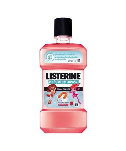 Nước súc miệng Listerine Kids Mouthwash hương dâu tây chai 250ml