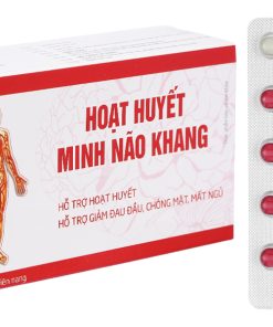 Hoạt huyết Minh Não Khang bổ huyết, giảm đau đầu (3 vỉ x 10 viên)