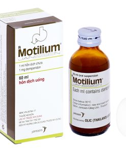 Hỗn dịch uống Motilium 1mg/ml trị triệu chứng nôn và buồn nôn chai 60ml