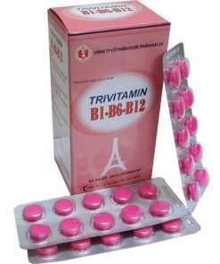TRIVITAMIN B1-B6-B12. HỘP 10 VỈ X 10 VIÊN