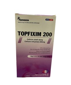 Thuốc Topfixim 200 Cefixim 200mg USP hộp 30 viên kháng sinh