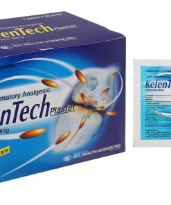 Cao dán KefenTech Plaster Jeil kháng viêm, giảm đau viêm khớp, viêm bao gân, đau cơ (20 gói)