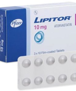 Thuốc Lipitor 10mg Pfizer điều trị tăng cholesterol toàn phần (3 vỉ x 10 viên)