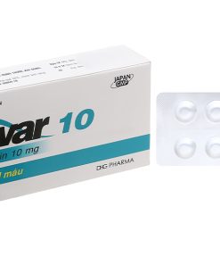 Thuốc Lipvar 10 DHG Pharma hạ lipid máu (3 vỉ x 10 viên)