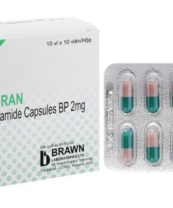 Lopran 2mg trị tiêu chảy cấp, bù nước và điện giải (10 vỉ x 10 viên)