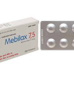 Mebilax 7.5 kháng viêm, giảm đau cơ xương khớp (2 vỉ x 10 viên)