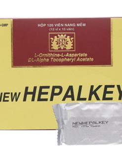 New Hepalkey trị chứng tăng amoniac huyết (12 vỉ x 10 viên)