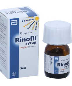 Syrup Rinofil 2.5mg/5ml Abbott giảm viêm mũi dị ứng (15ml)