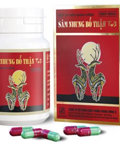 Thuốc Sâm Nhung Bổ Thận TW3 dưỡng huyết tư âm, bổ thận, cố tinh (30 viên)