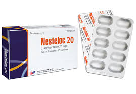 Thuốc Nesteloc 20 USP điều trị trong hội chứng trào ngược dạ dày - thực quản (3 vỉ x 10 viên)