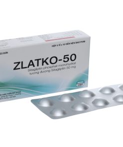 Thuốc Zlatko-50 DaviPharm điều trị đái tháo đường tuýp 2 (3 vỉ x 10 viên)