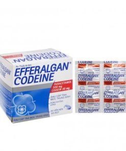 Viên sủi Efferalgan Codeine giảm đau cấp tính mức độ trung bình (10 vỉ x 4 viên)