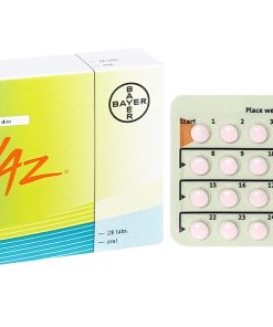 Thuốc Yaz Bayer dùng tránh thai, điều trị mụn trứng cá (1 vỉ x 28 viên)