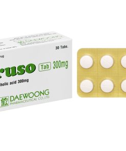 Uruso Tab 300mg trị sỏi mật giàu cholesterol (3 vỉ x 10 viên)