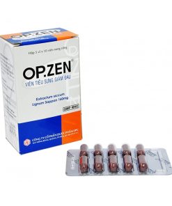 Thuốc Op.Zen OPC tiêu viêm, tan máu bầm, giảm sưng đau do chấn thương (5 vỉ x 10 viên)