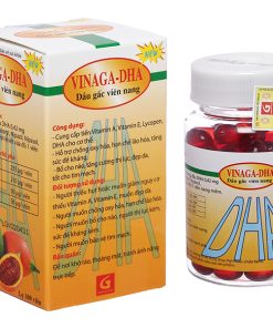 Dầu gấc viên nang Vinaga giúp tăng cường chống oxy hóa (100 viên)