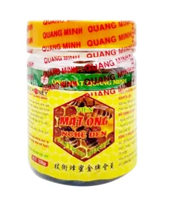 Viên uống Mật Ong Nghệ Đen Quang Minh lọ 120g viên
