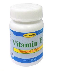 Thuốc bổ sung vitamin B1 50mg Vinaphar (Chai 100 viên)