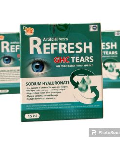 Nước Mắt Nhân Tạo Refresh GHC Tears 15ml Giảm Khô Mắt, Mỏi Mắt