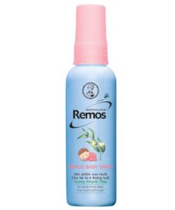 Xịt chống muỗi Remos Baby Spray hương khuynh diệp cho bé chai 60ml