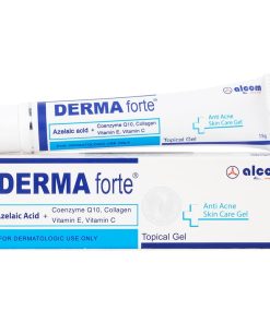 Gel Derma Forte Gamma hỗ trợ làm mờ sẹo, ngừa vết thâm, ngừa tái phát mụn, sạch bã nhờn trên da (15g)