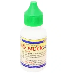 Hỗn dịch dùng ngoài Hồ Nước 20g HDPharma điều trị viêm da, làm dịu da và điều trị hỗ trợ chàm eczema