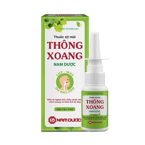 Thuốc xịt mũi Thông Xoang Nam Dược