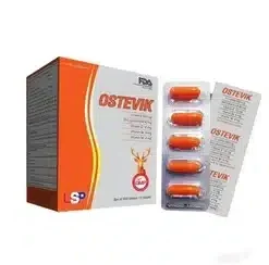Viên uống làm đẹp da OSTEVIK hộp 12 vỉ x 5 viên