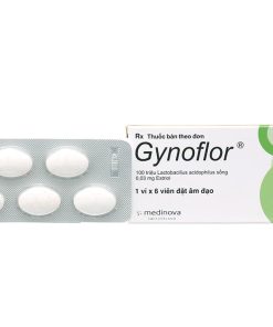 Viên đặt âm đạo Gynoflor bổ sung lợi khuẩn, trị viêm teo âm đạo (1 vỉ x 6 viên)