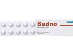 Sedno trị viêm mũi dị ứng, mày đay (1 vỉ x 10 viên)