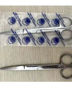 Kéo y tế 14cm thẳng 2 đầu nhọn (MHCP)