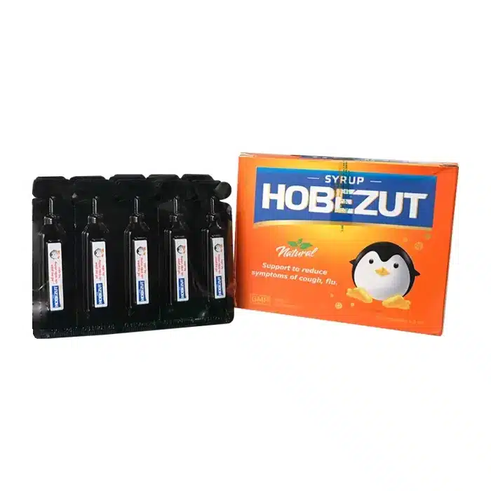 SIRO HOBEZUT HỘP 20 ỐNG giảm các triệu chứng ho, cảm