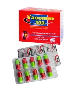 Vasomin 500 Caps Vacopharm 10 vỉ x 10 viên – Thuốc giảm triệu chứng thoái hoá khớp